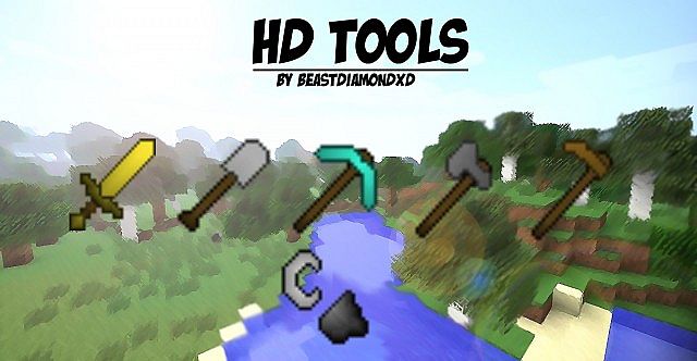 HD Инструменты для Minecraft 1.6.4