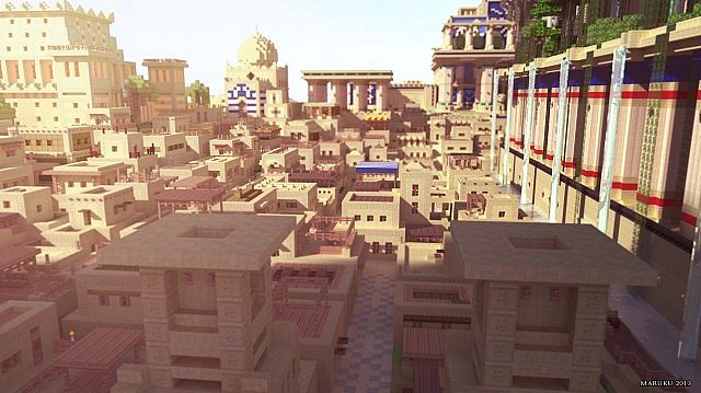 Карта Вавилон для Minecraft