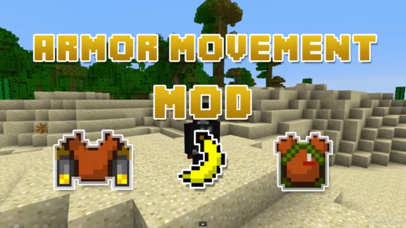 Armor Movement Mod для Minecraft 1.6.2