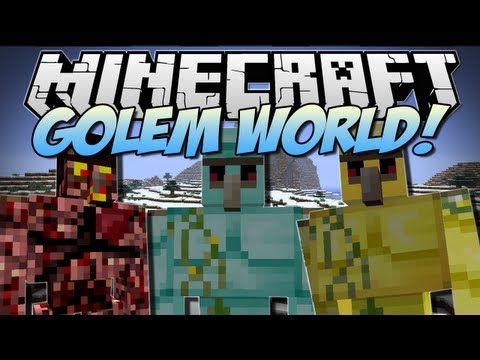 Golem World Mod для Minecraft 1.6.2