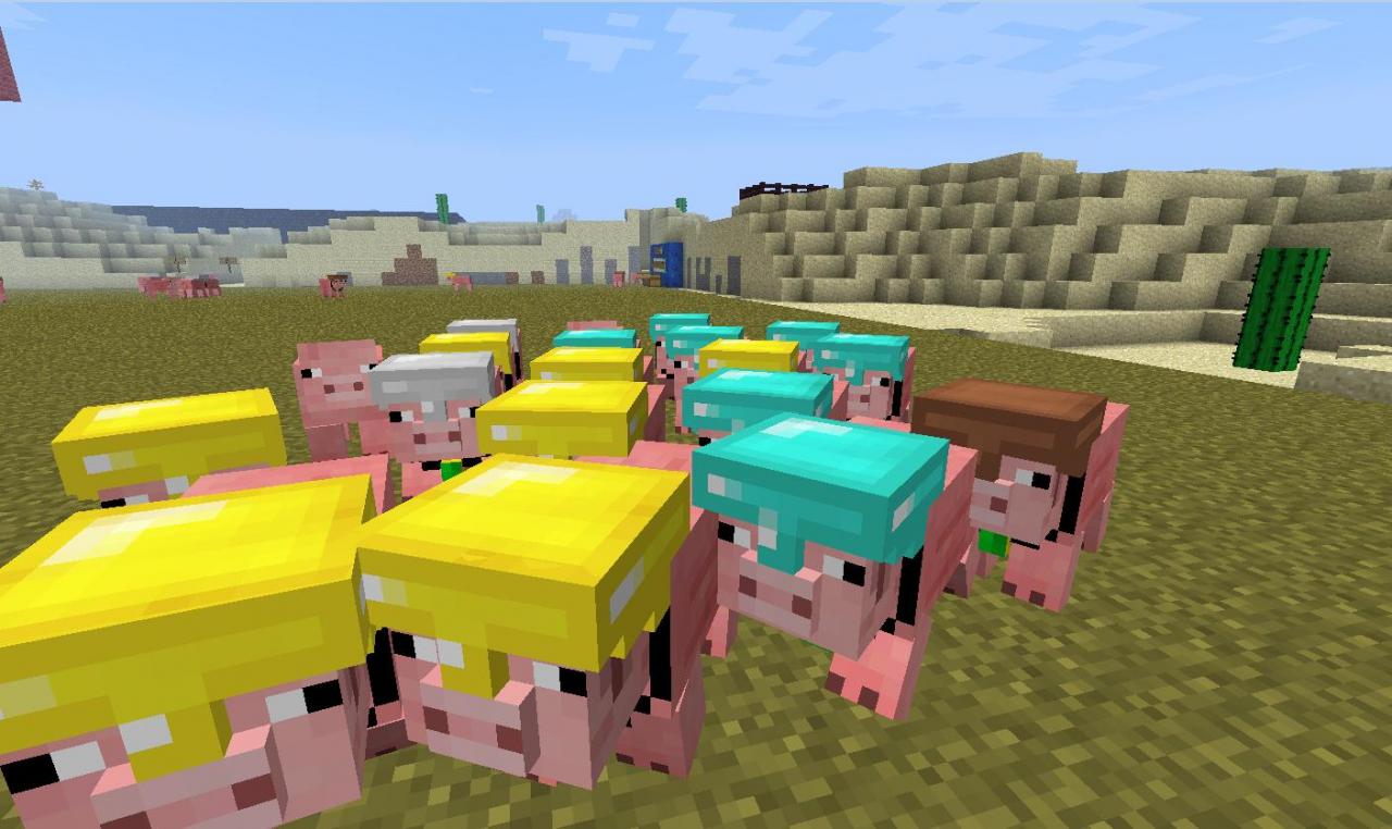 Мод Pig Companion для minecraft 1.6.2