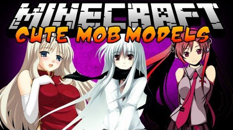 Мод Cute Mob Models для Minecraft 1.7.1