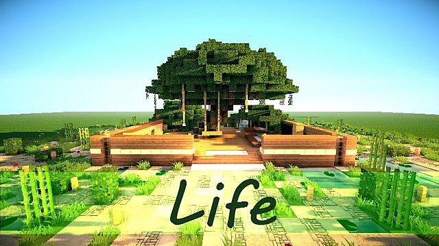 Карта Ультрасовременный дом/Ultramodern Eco House в Minecraft